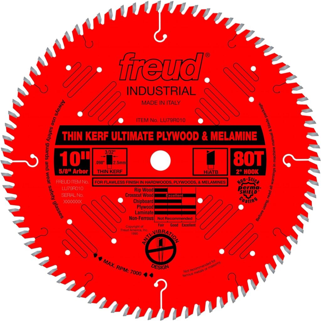 12 Best Table Saw Blade For Plywood