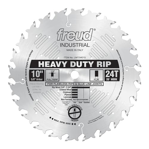 Best 10 Table Saw Blade for Ripping Hardwood